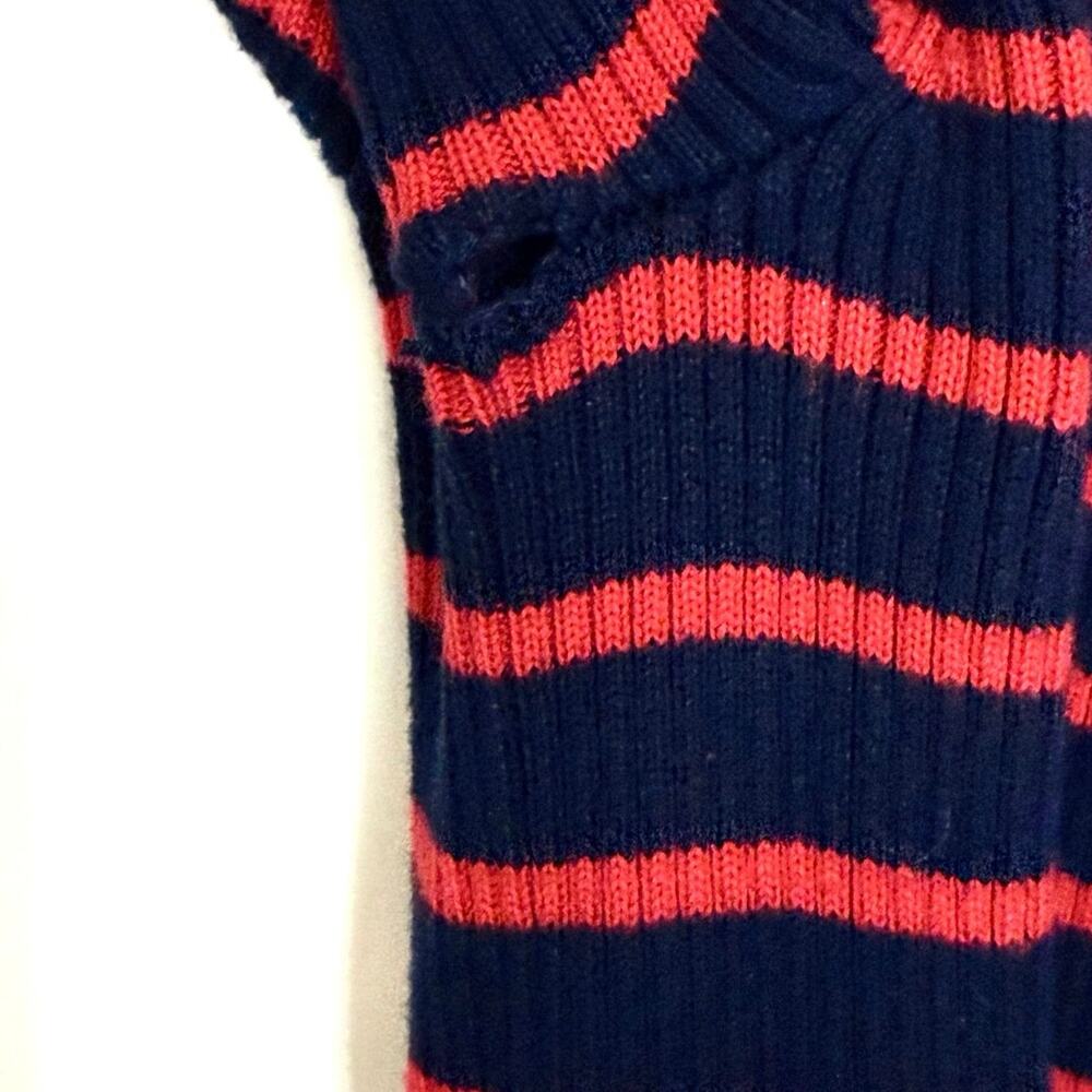 Lauren Ralph Lauren Ribbed Striped Top - Picture 4 of 4